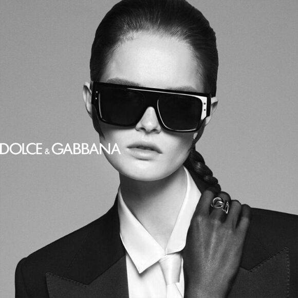 NEWEST DOLCE&GABBANA DG4459 501/87 BLACK DARK GREY SUNGLASSES - Picture 4 of 11